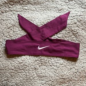 Nike tie headband!